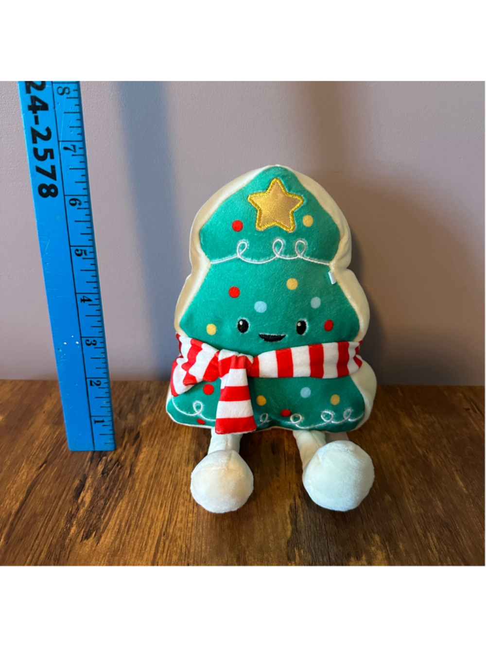 Gigglescape Christmas Tree Cookie Plush 7" Green Red Kawaii Holiday Target